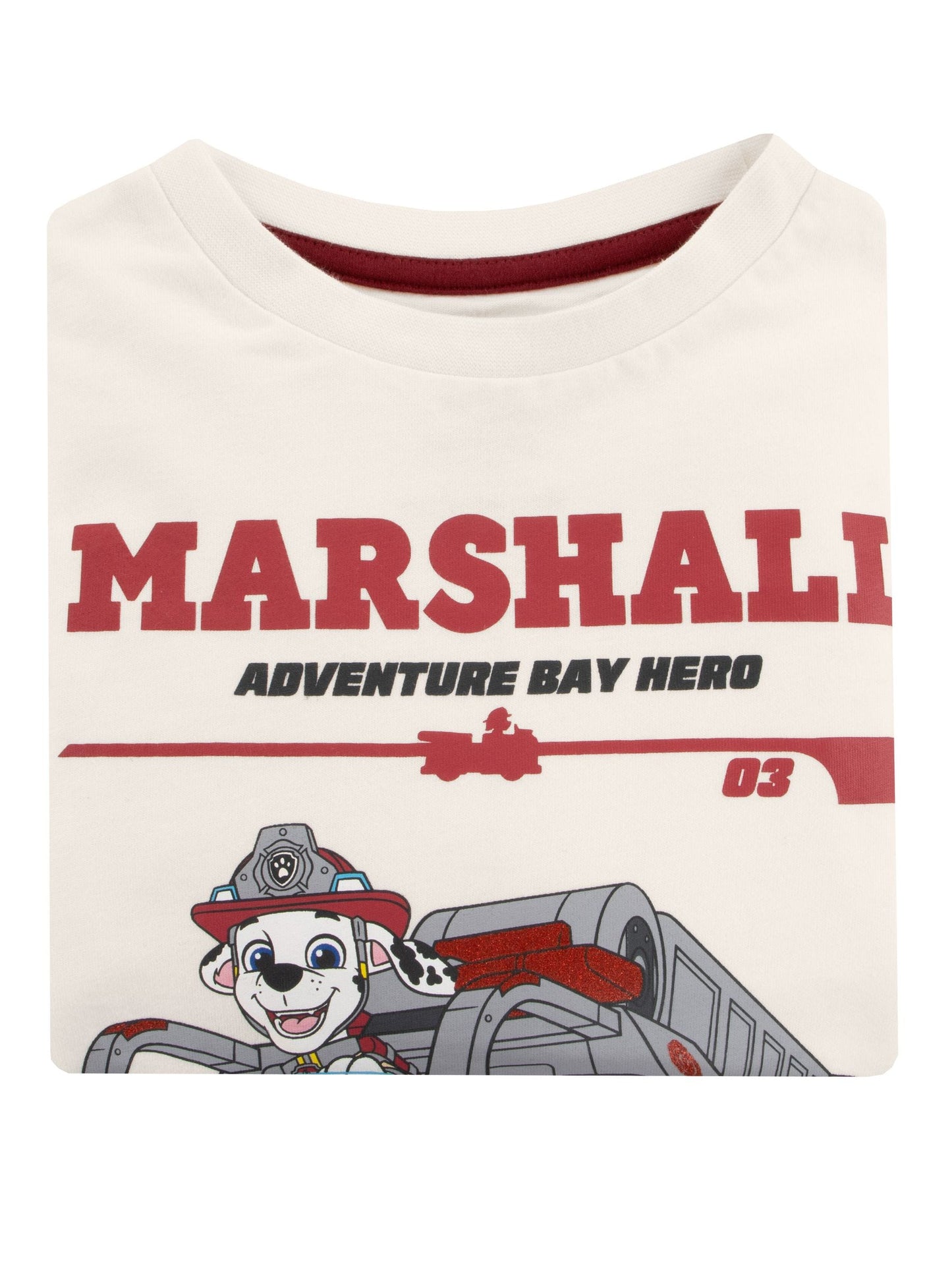 Dsiney Kidz - Character Cream PAW Patrol Marshall Long Sleeve T-Shirt image 7