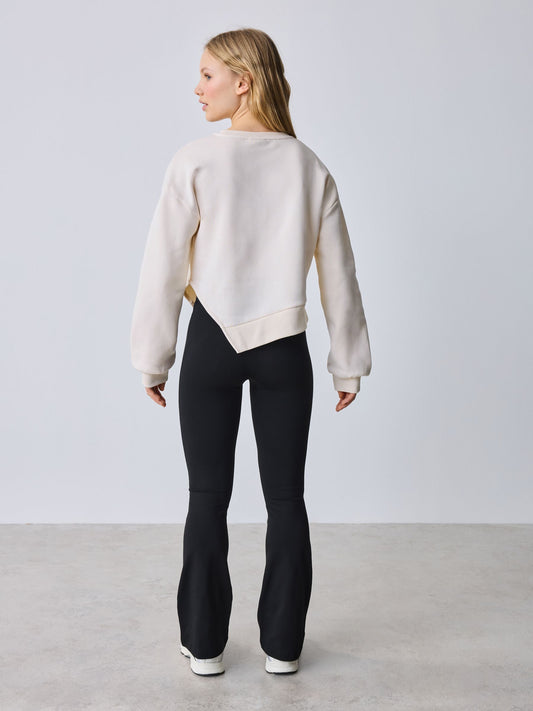 Baker by Ted Baker 2 Piece Asymmetric Sweatshirt and Flares Set image 2