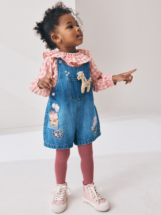Dsiney Kidz - Denim Horse Dungarees Set (3mths-7yrs) image 2