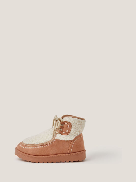 Monsoon Natural Bow Borg Ankle Boots image 2