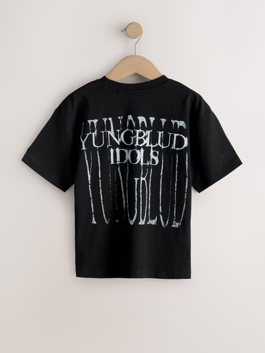 Dsiney Kidz - Black Yungblud Band T-Shirt (3-16yrs) image 2