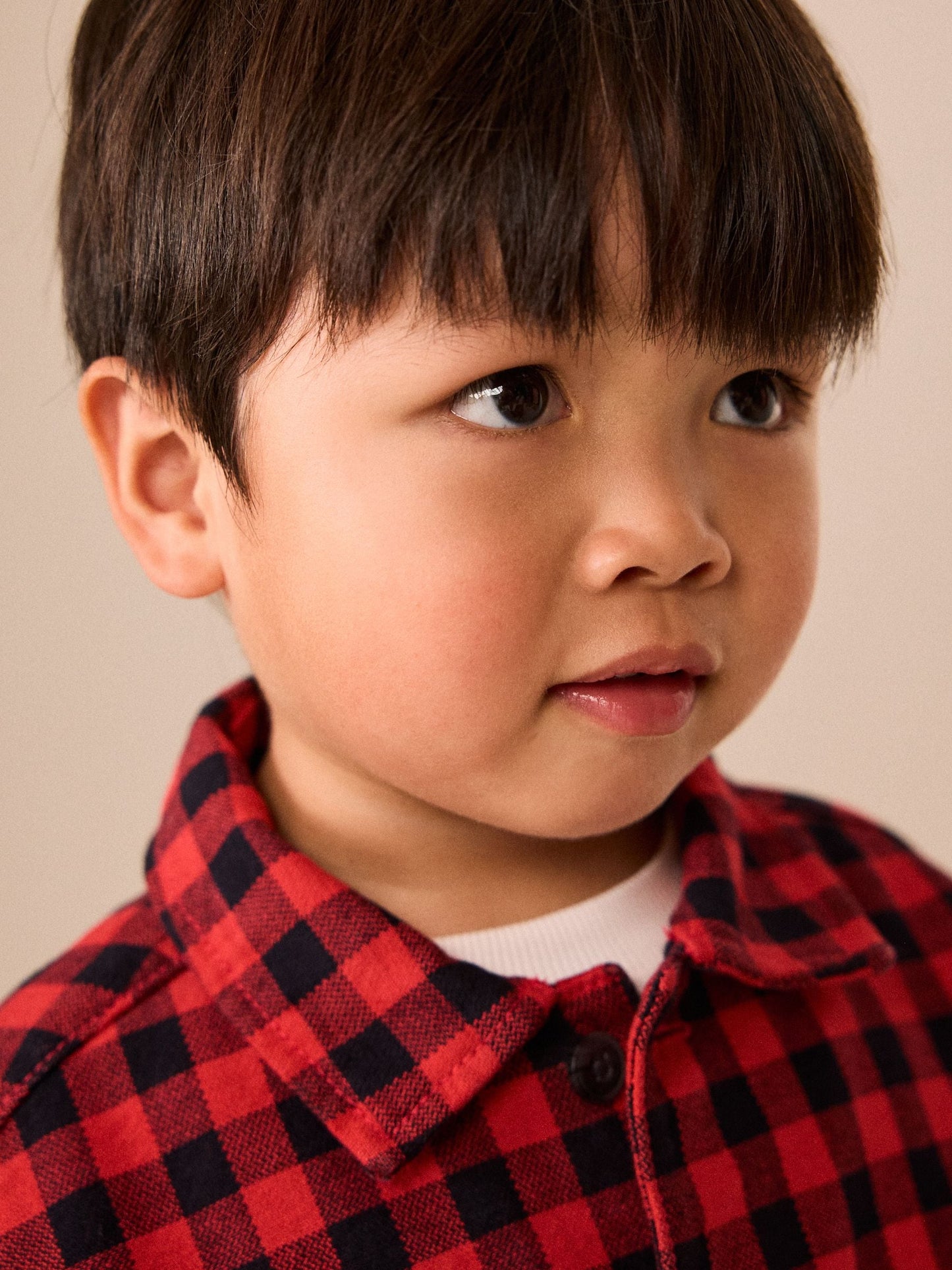 Dsiney Kidz - Red Cotton Twill Gingham Check Overshirt (3mths-7yrs) image 5