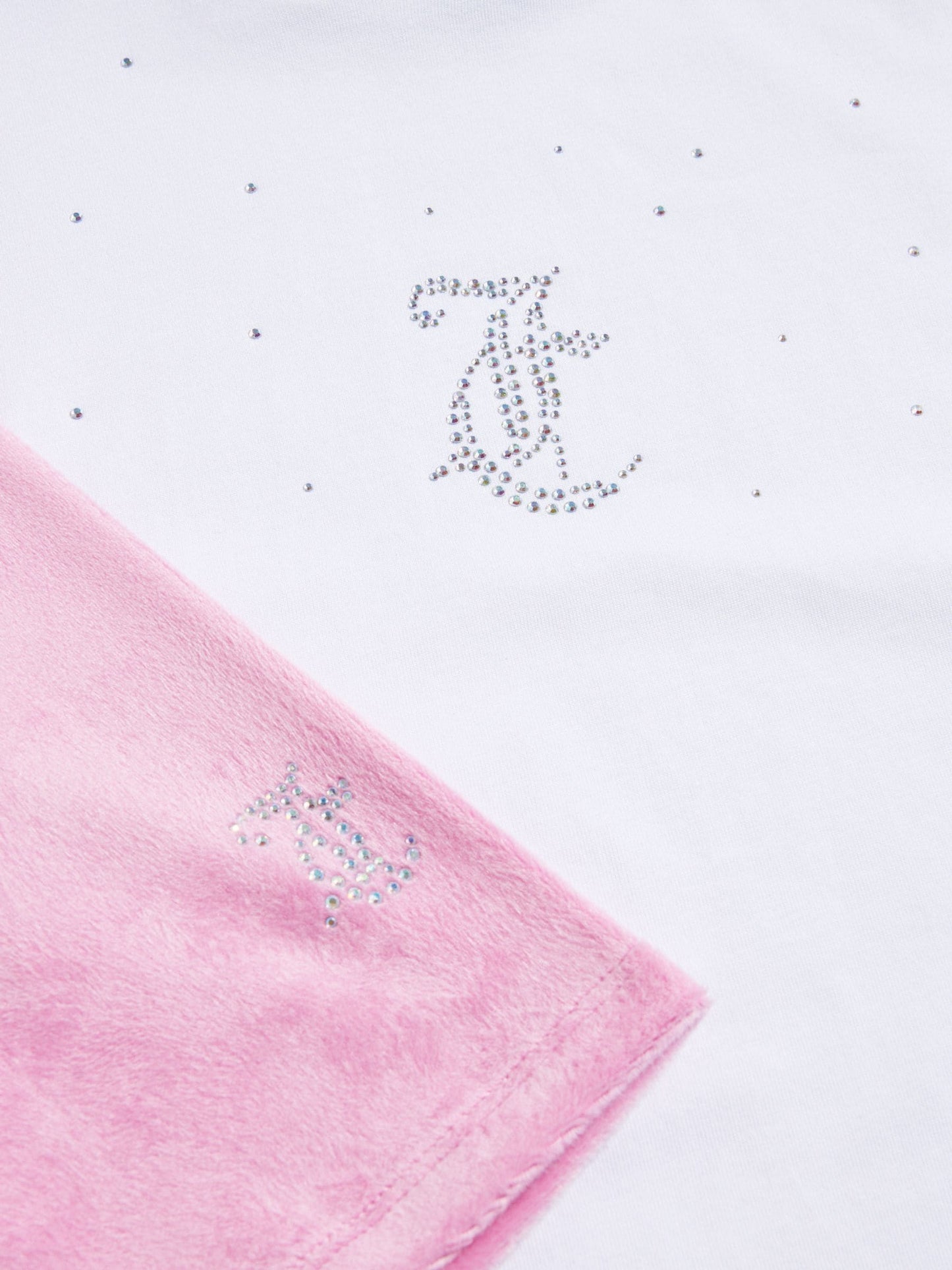 Dsiney Kidz - Juicy Couture Pink Loose T-Shirt & Velour Cycling Shorts Set image 3