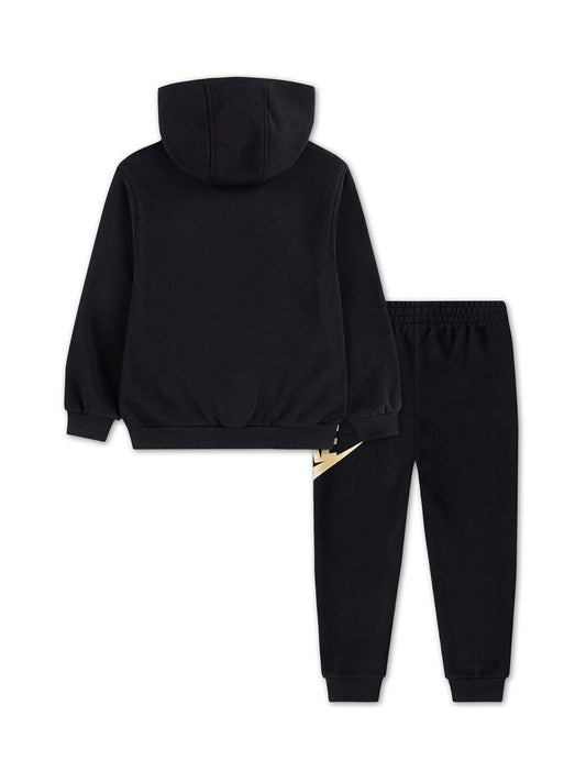 Dsiney Kidz - Nike Black Chrome Little Kids Club Fleece Tracksuit Set image 2