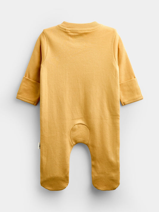 JoJo Maman Bébé Yellow Sleepsuit image 2