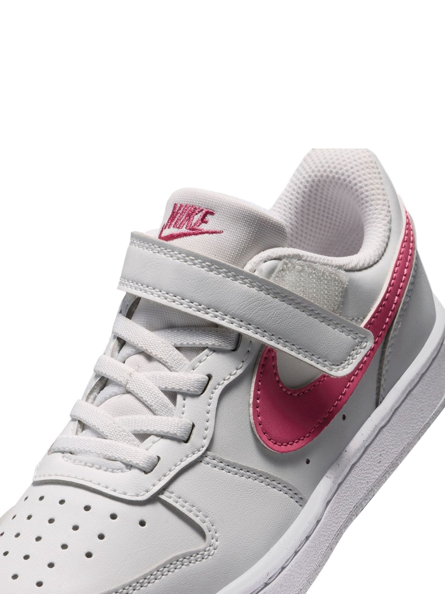 Nike Pink Beet Junior Court Borough Low Recraft Trainers image 10