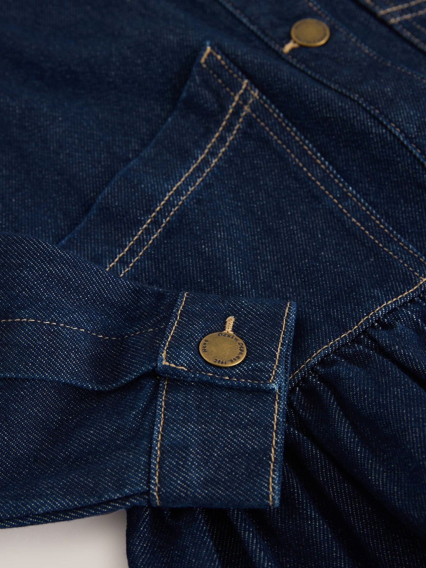 Dsiney Kidz - Indigo Blue Peplum Hem Denim Jacket (3-16yrs) image 9