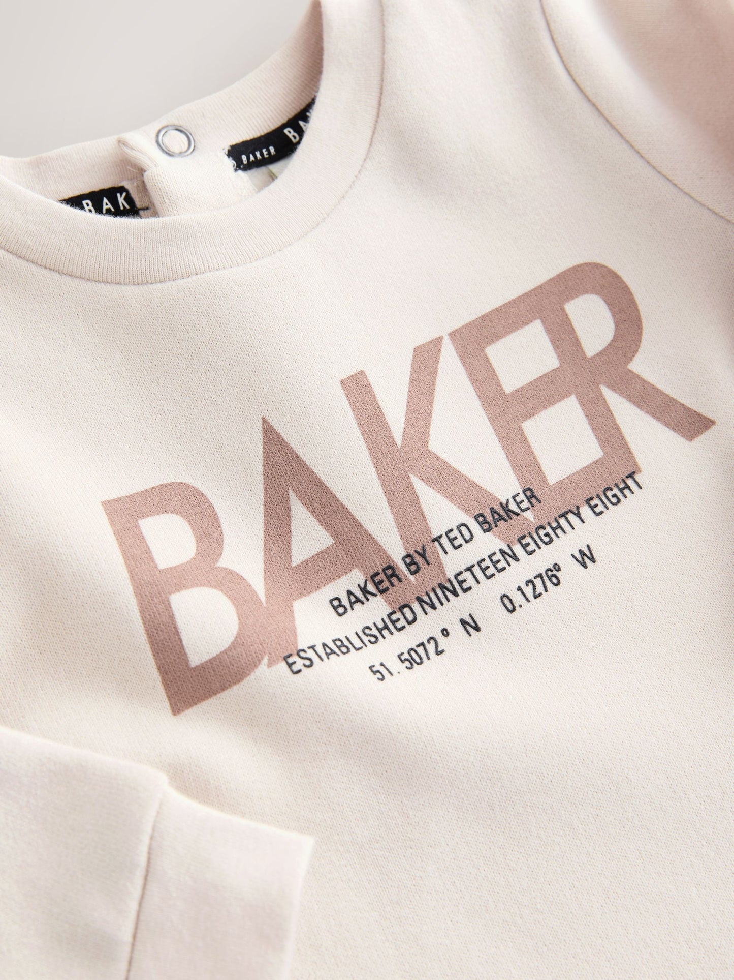 Baker by Ted Baker Stone Mockable Rompersuit image 7