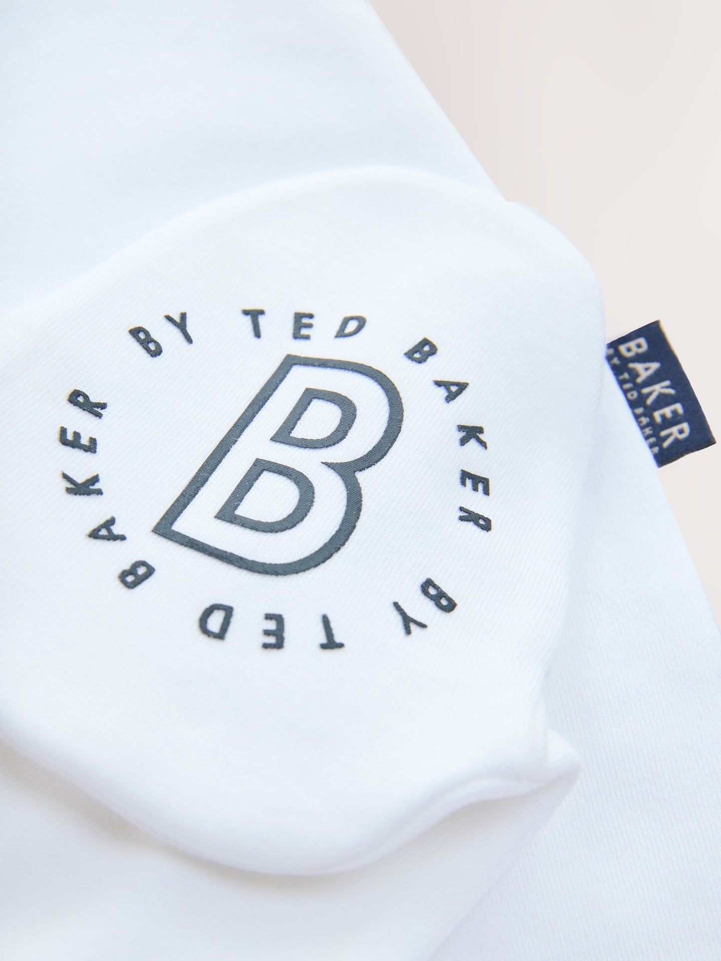 Baker by Ted Baker Born In 2026 White Sleepsuit