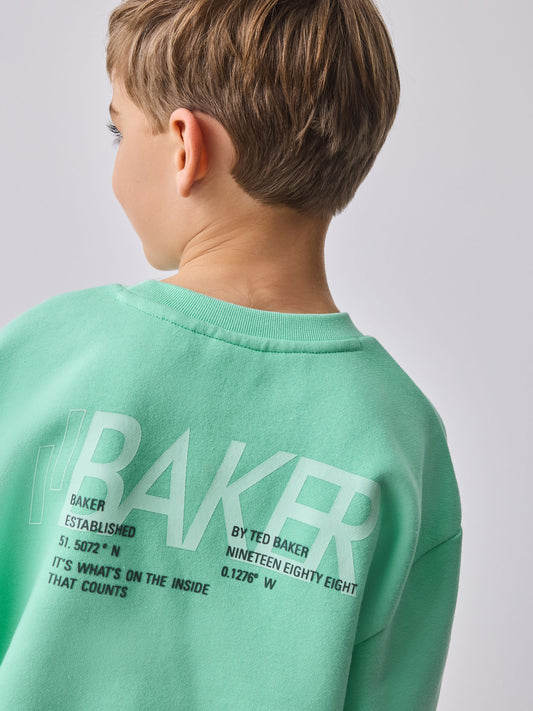 Baker by Ted Baker Sweatshirt and Cargo Joggers Set image 2