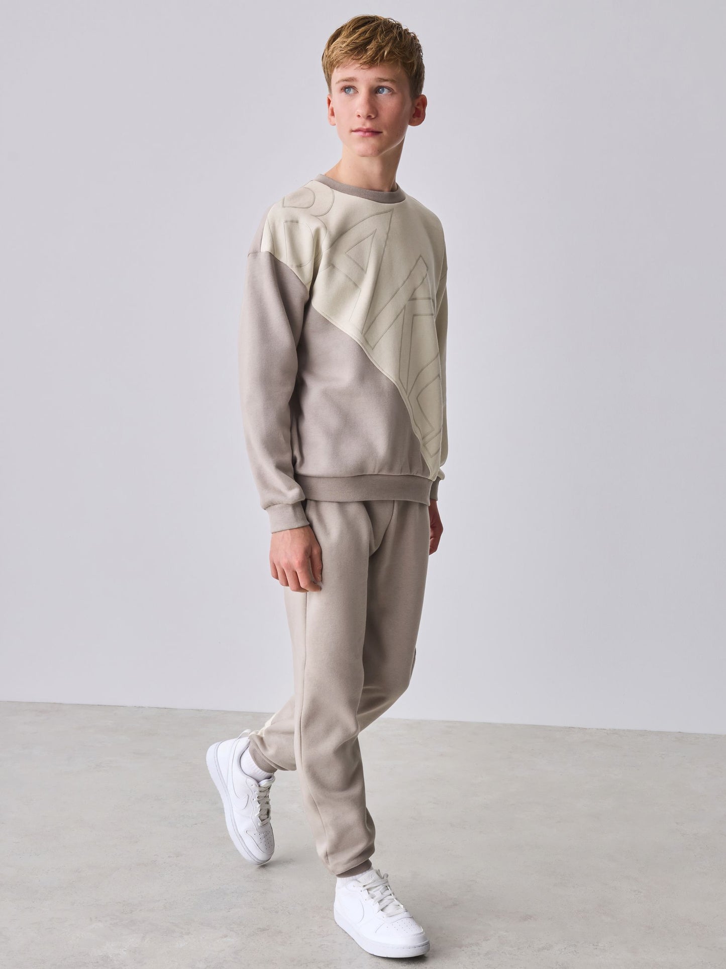 Baker by Ted Baker Colourblock Sweat Top and Joggers Set image 8