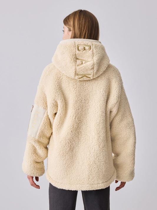Baker by Ted Baker Zip-Through Hooded Borg Fleece Jacket image 2