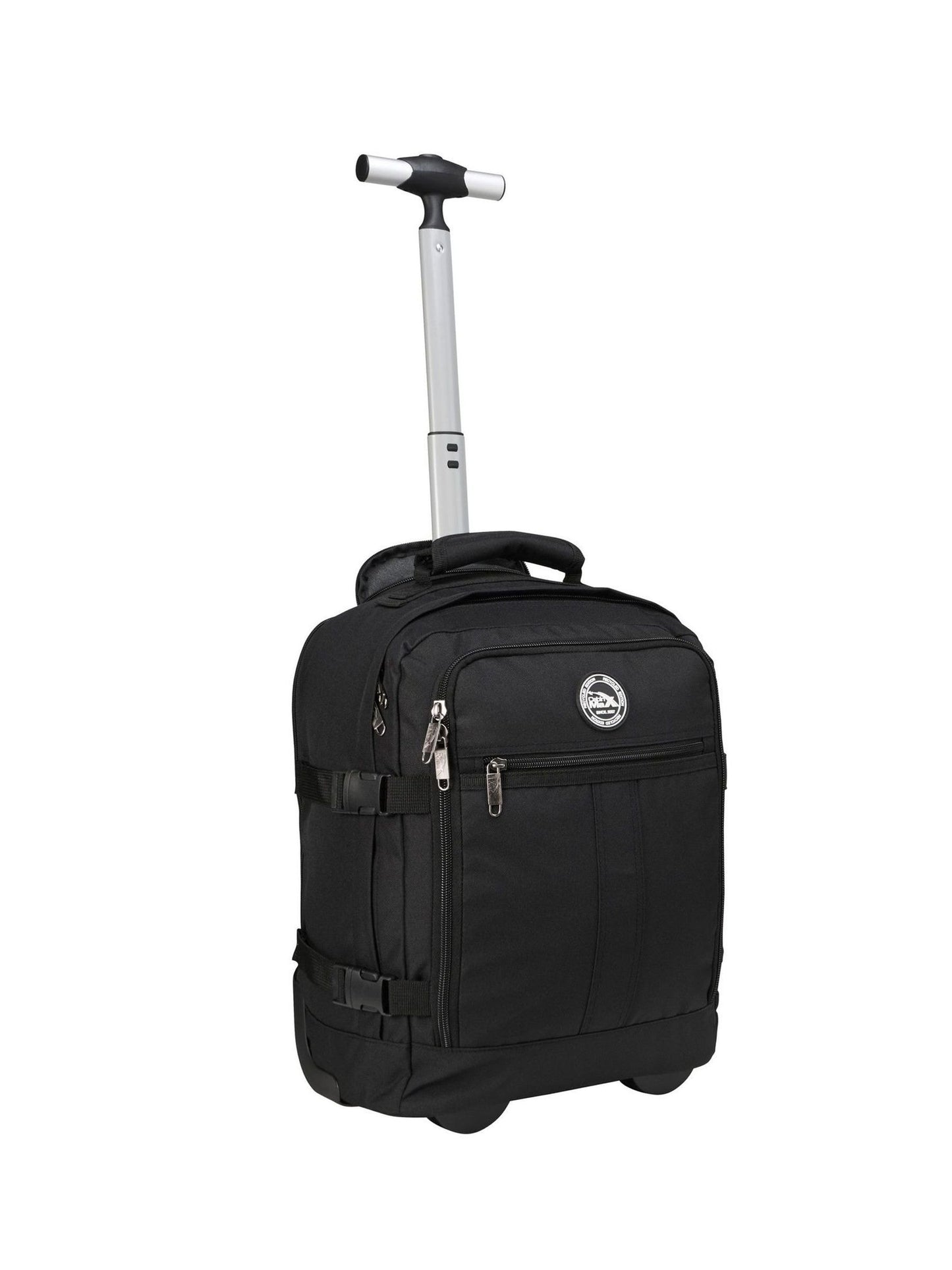 Cabin Max Black 24 Litre Metz Underseat Hybrid Trolley Bag and Backpack image 1