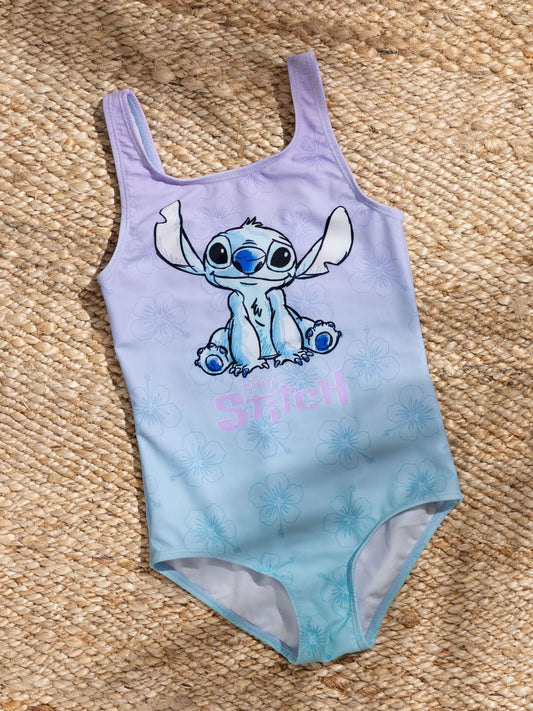 Dsiney Kidz - Vanilla Underground Multi Girls Disney Lilo & Stitch Multicoloured Stitch Swimsuit image 2