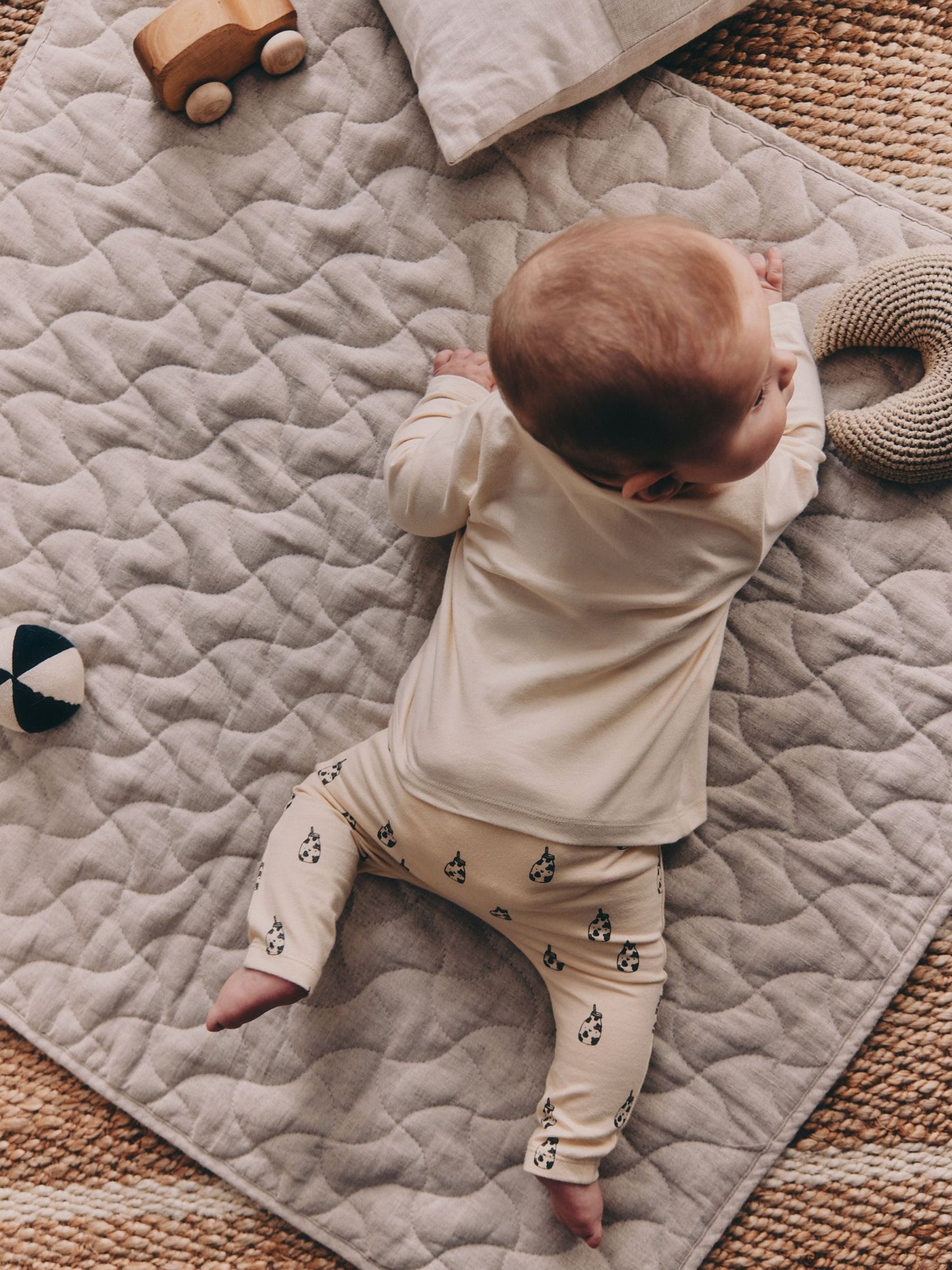 Neutral Milk Club Top and Legging Baby Set (0mths-2yrs) image 4