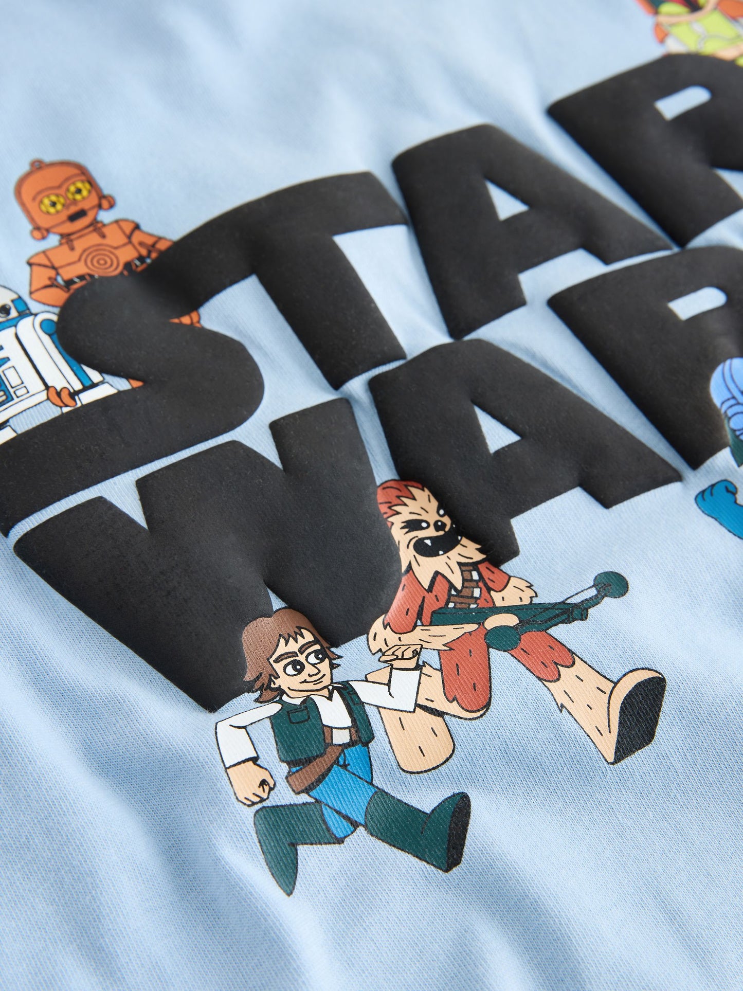 Dsiney Kidz - Light Blue Star Wars T-Shirt (3-16yrs) image 7