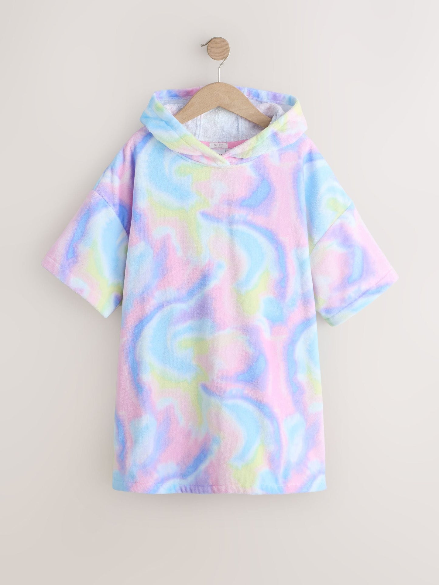 Dsiney Kidz - Multi Tie Dye Towelling Poncho (3-16yrs) image 5