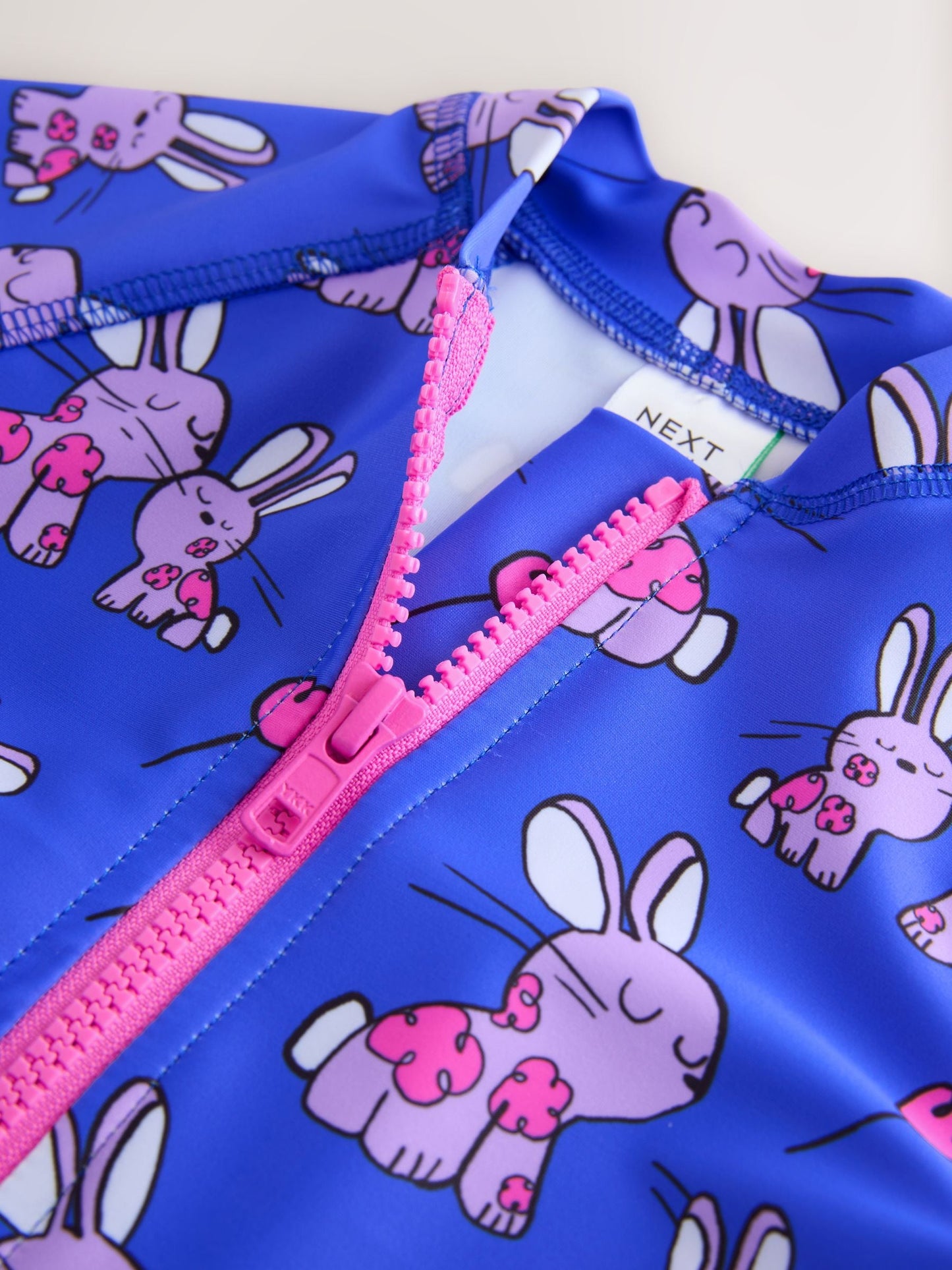 Cobalt Blue Bunny Sunsafe Swimsuit (3mths-10yrs) image 8