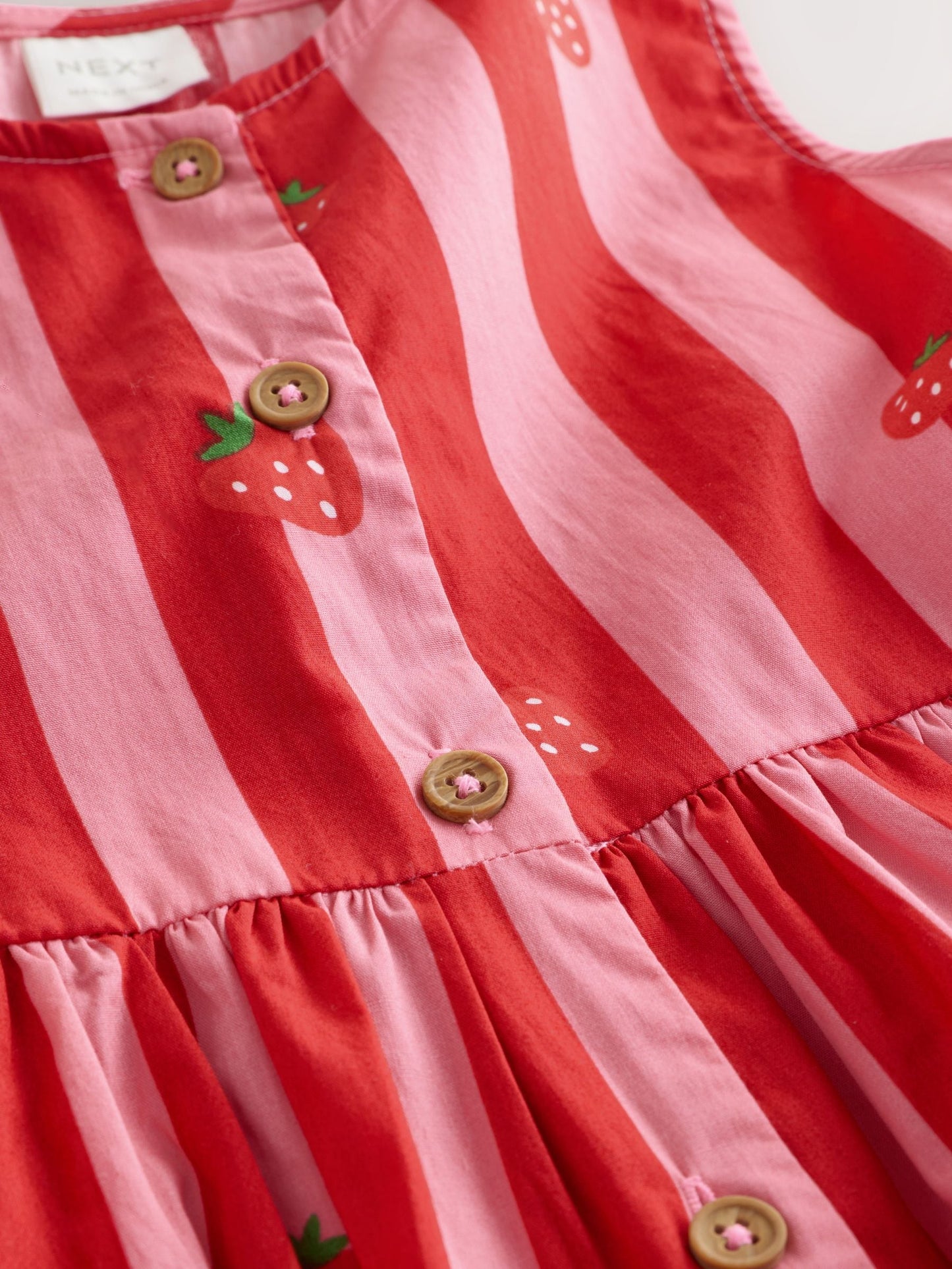 Red/Pink Stripe Blouse And Trousers Co-ord Set (3mths-8yrs) image 10