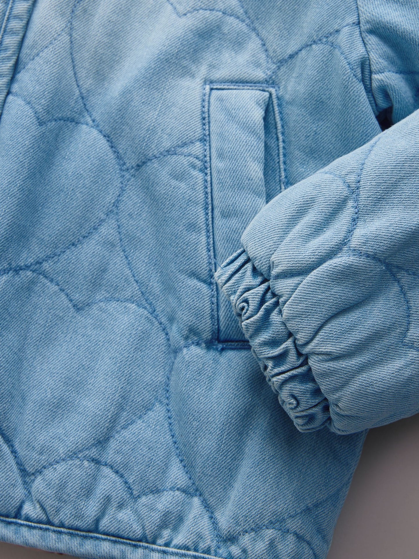Dsiney Kidz - Denim Heart Quilted Jacket (3-16yrs) image 9