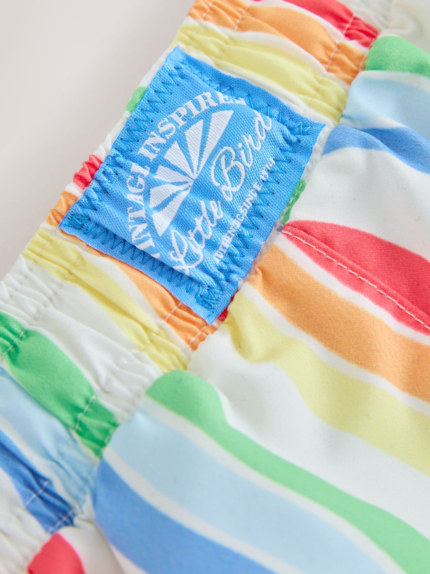 Little Bird by Jools Oliver Pastel Waves Swimshorts image 5