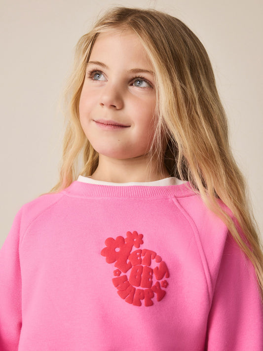 Little Bird by Jools Oliver Rainbow Cuff 2 Piece Jumper and Leggings Set image 2