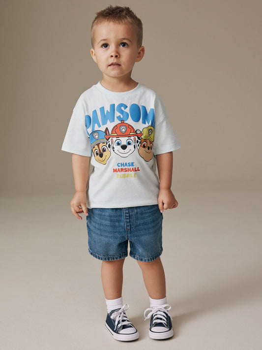 Light Green Paw Patrol Short Sleeve T-Shirt (9mths-8yrs) image 2