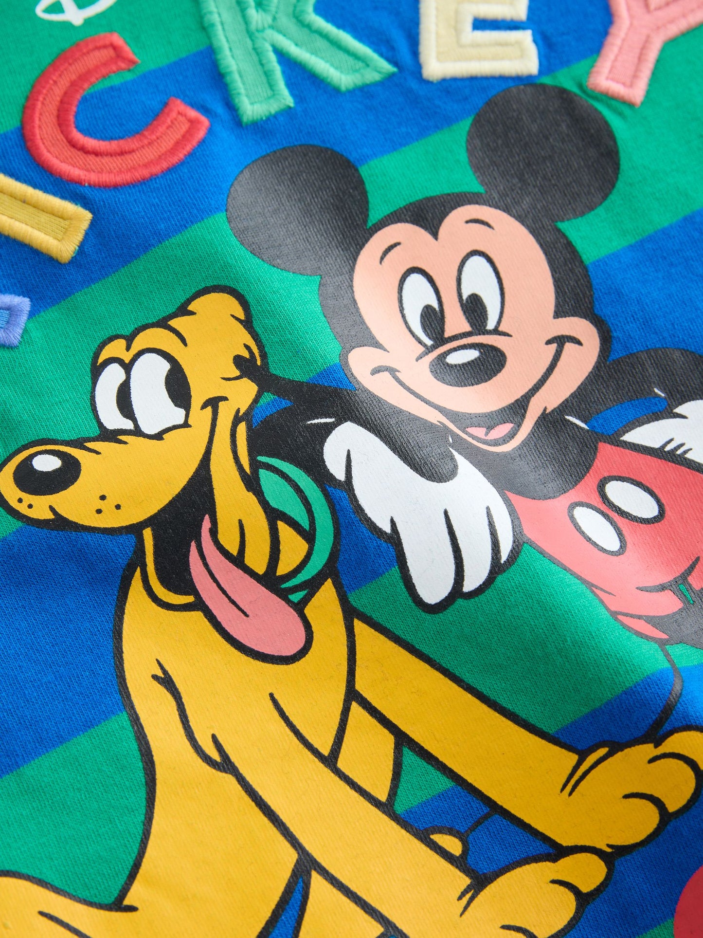 Dsiney Kidz - Blue/Green Mickey Mouse Short Sleeve T-Shirt (3mths-8yrs) image 7