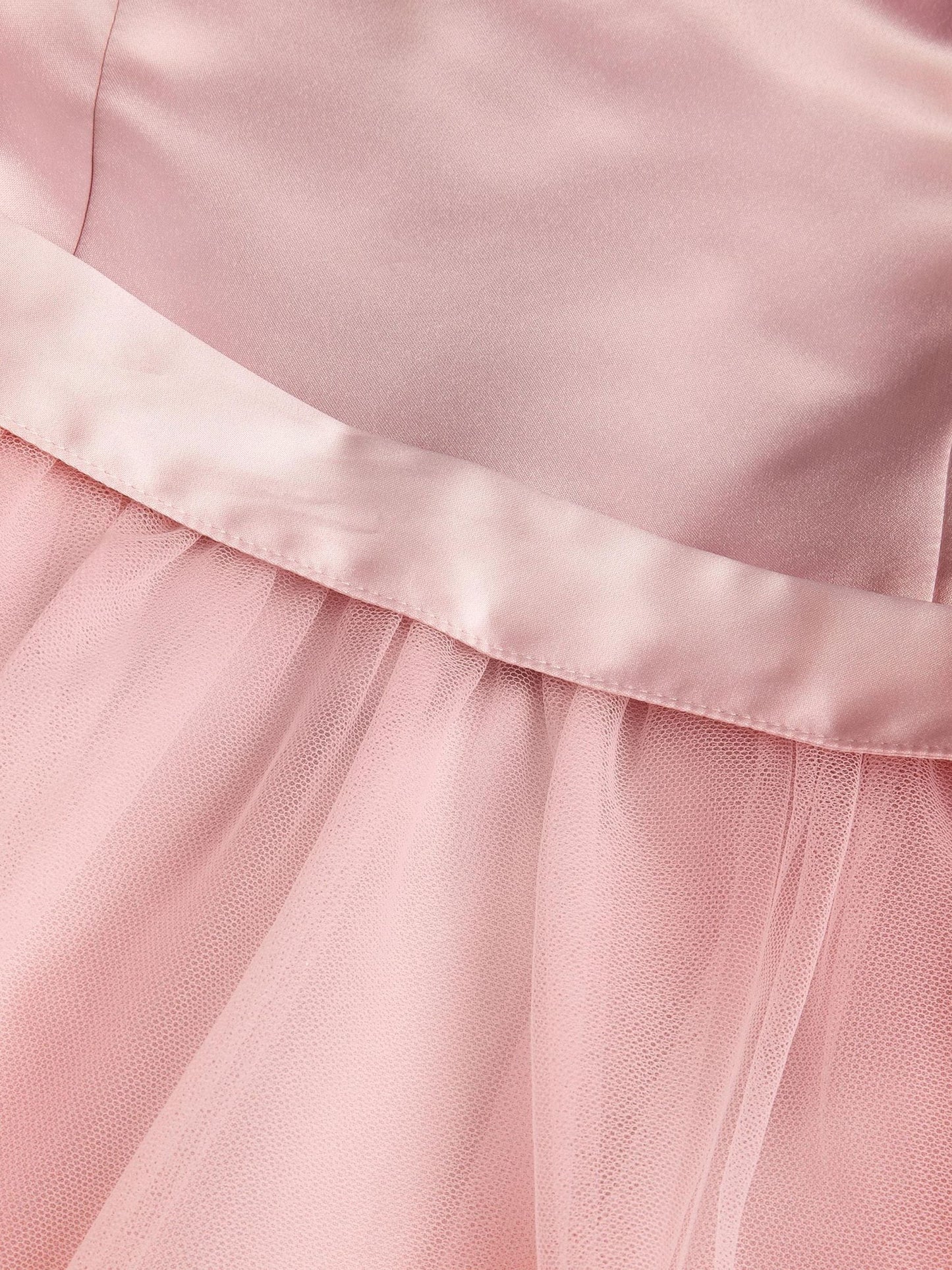 Monsoon Dusky Pink Tulle Bridesmaid Dress image 3