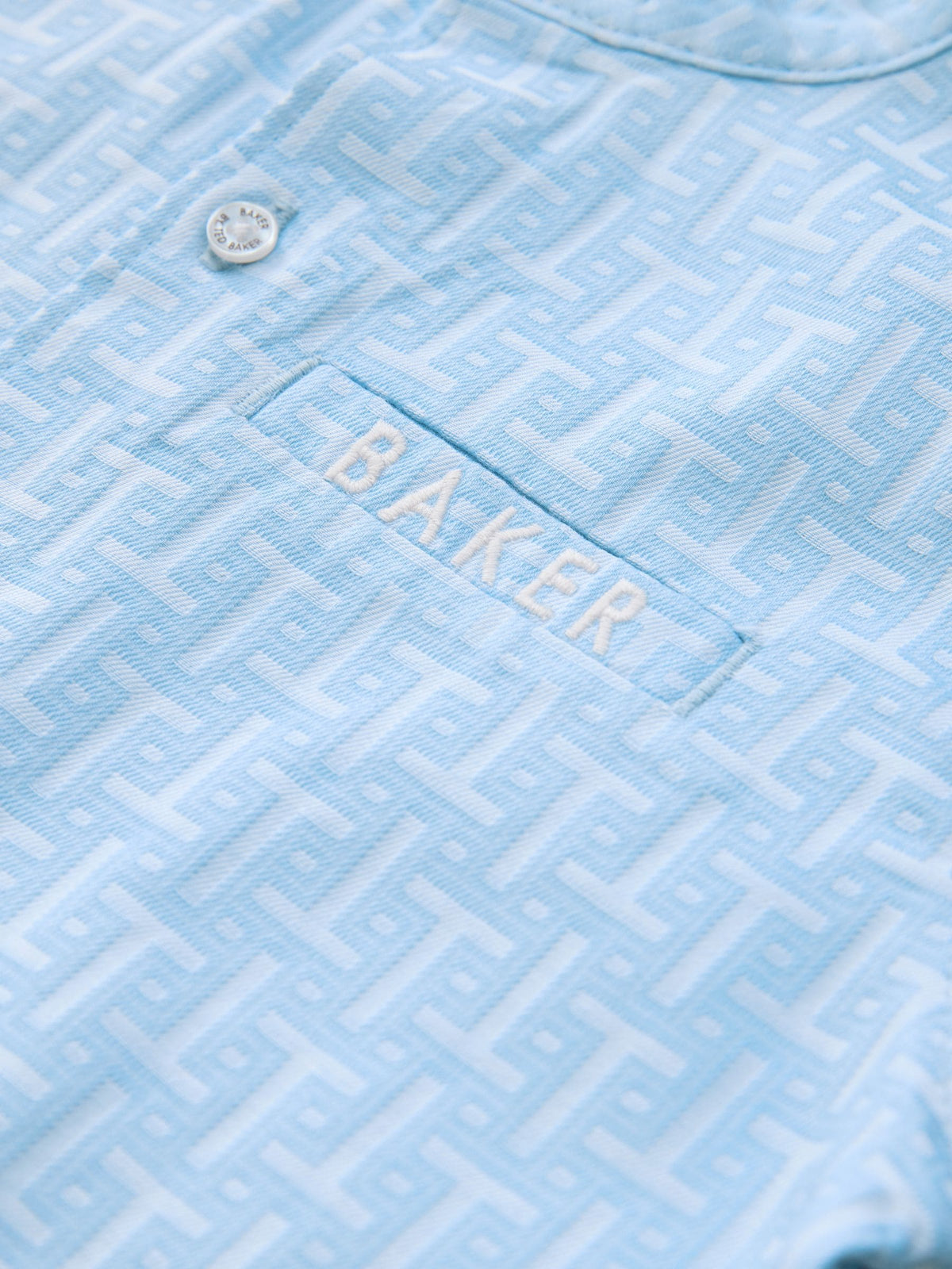 Dsiney Kidz - Baker by Ted Baker Grandad Collar Shirt image 10