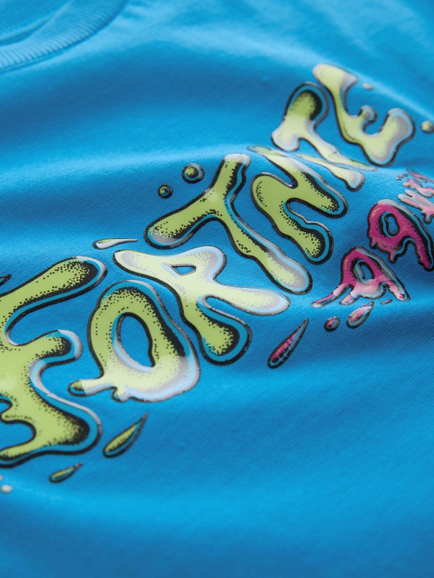 Dsiney Kidz - Blue Back Print Fortnite Print Short Sleeved T-Shirt (4-16yrs) image 4