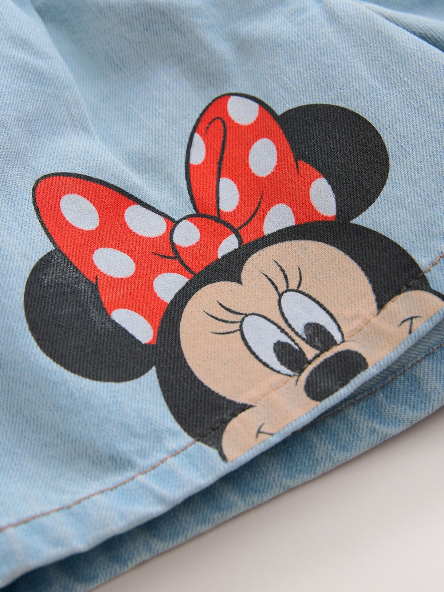 Dsiney Kidz - Disney Minnie Mouse Denim Pull On Denim Shorts (3mths-10yrs) image 7