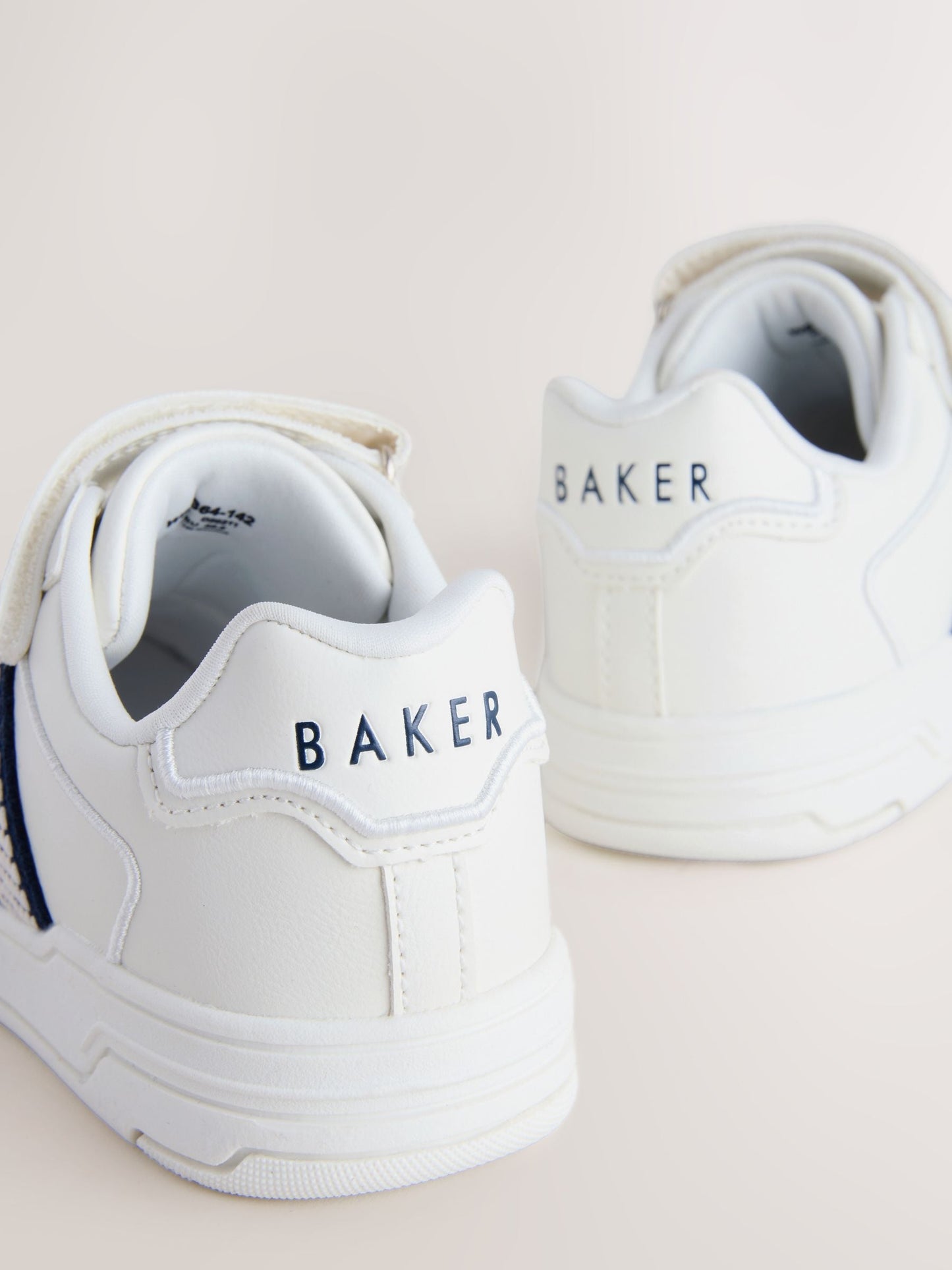 Baker by Ted Baker Branded Tape Chunky White Trainers image 5