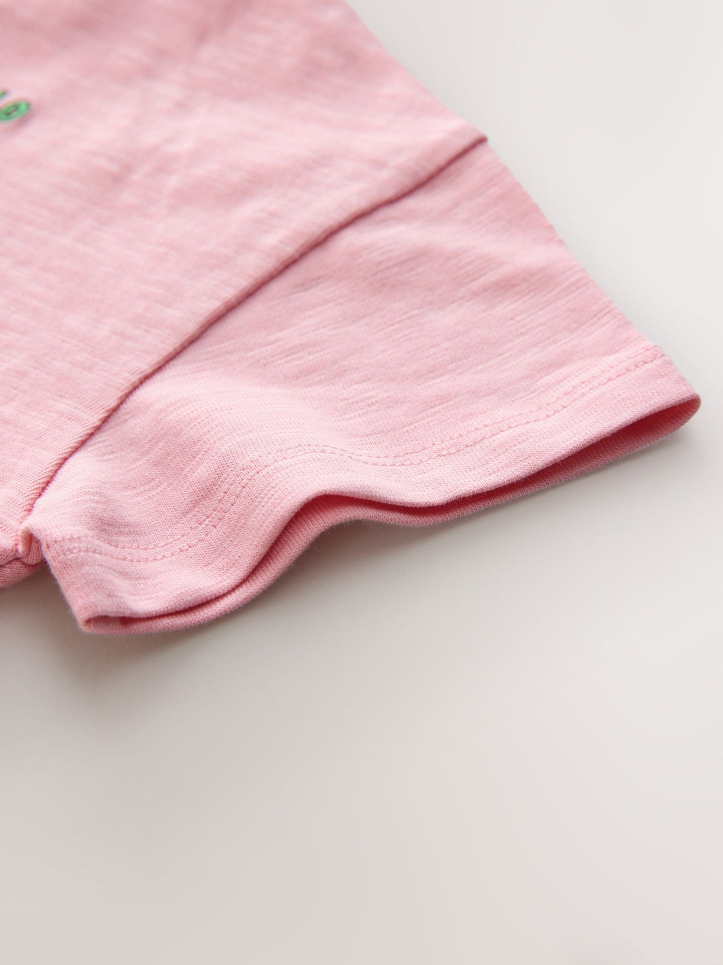 Dsiney Kidz - Pink Flower Short Sleeve Embroidered T-Shirt (3mths-7yrs) image 8