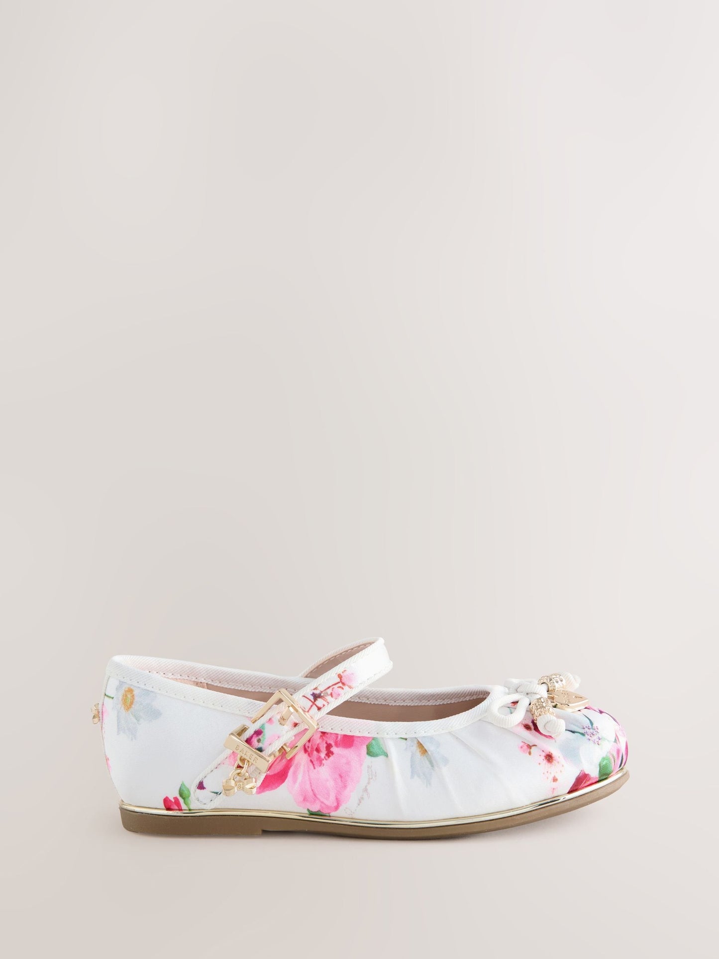 Baker by Ted Baker Floral Satin Mary Jane Occasion Shoes image 8