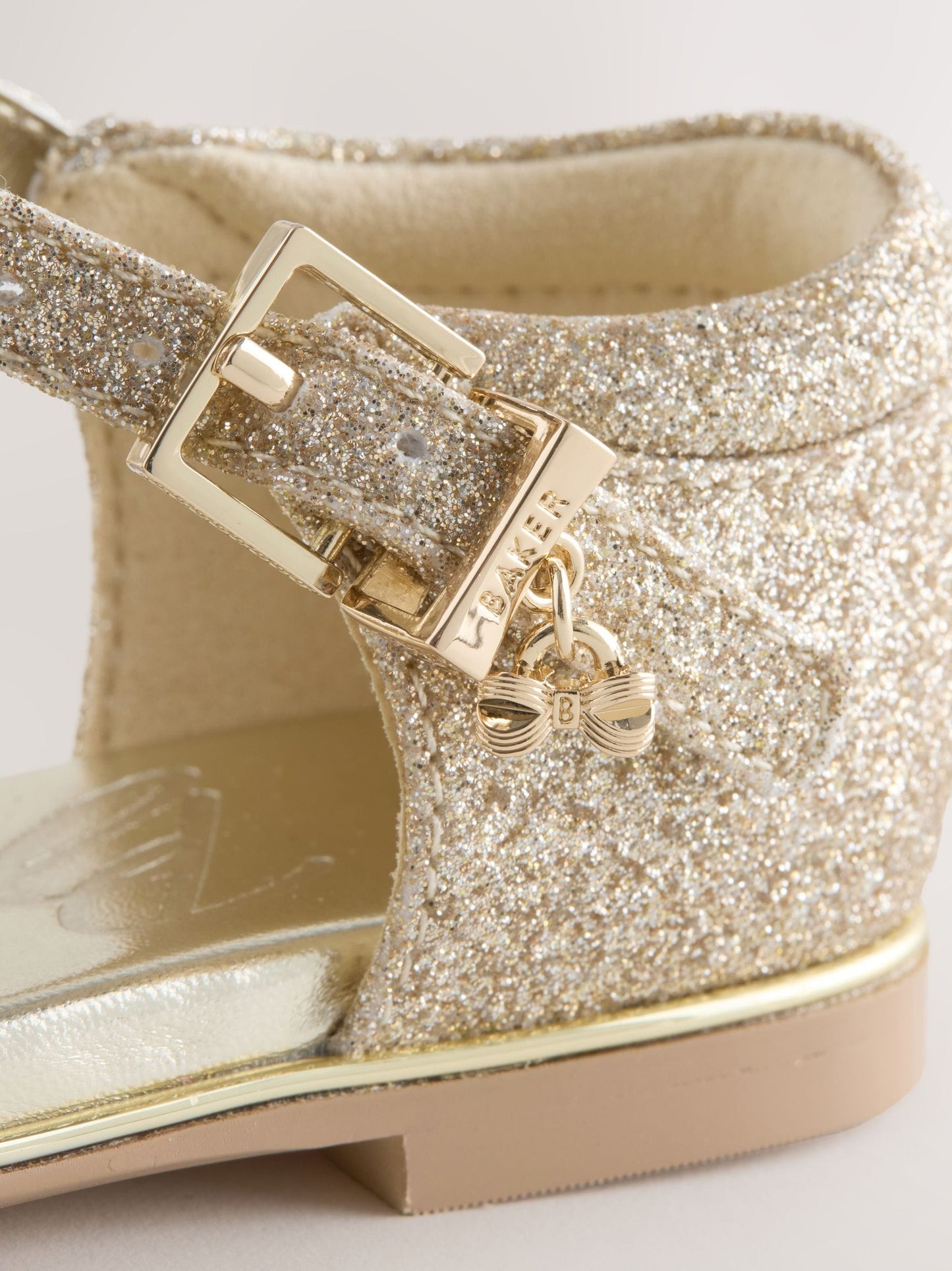 Baker by Ted Baker Ocassion Bow Charm Fisherman Sandals image 5