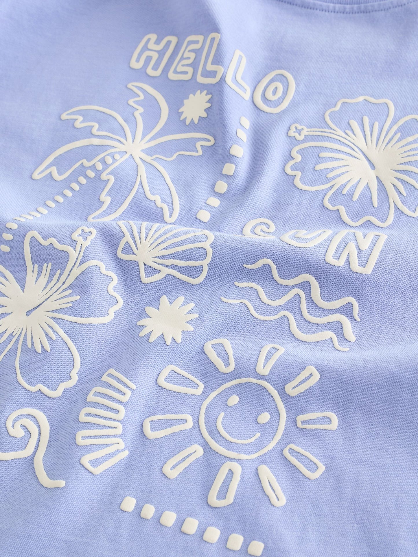 Blue Sunshine Short Sleeve T-Shirt and Cycle Shorts Set (3mths-7yrs) image 6