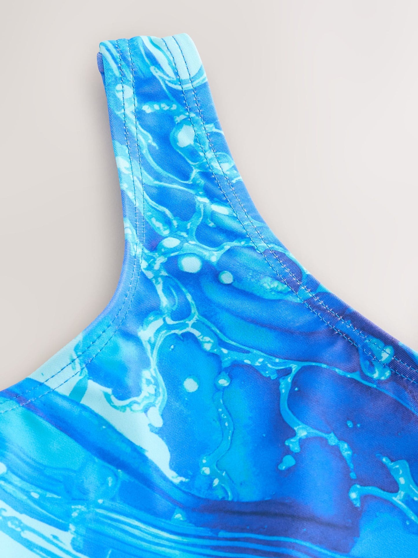 Dsiney Kidz - Blue Scoop Neck Swimsuit (3-16yrs) image 7