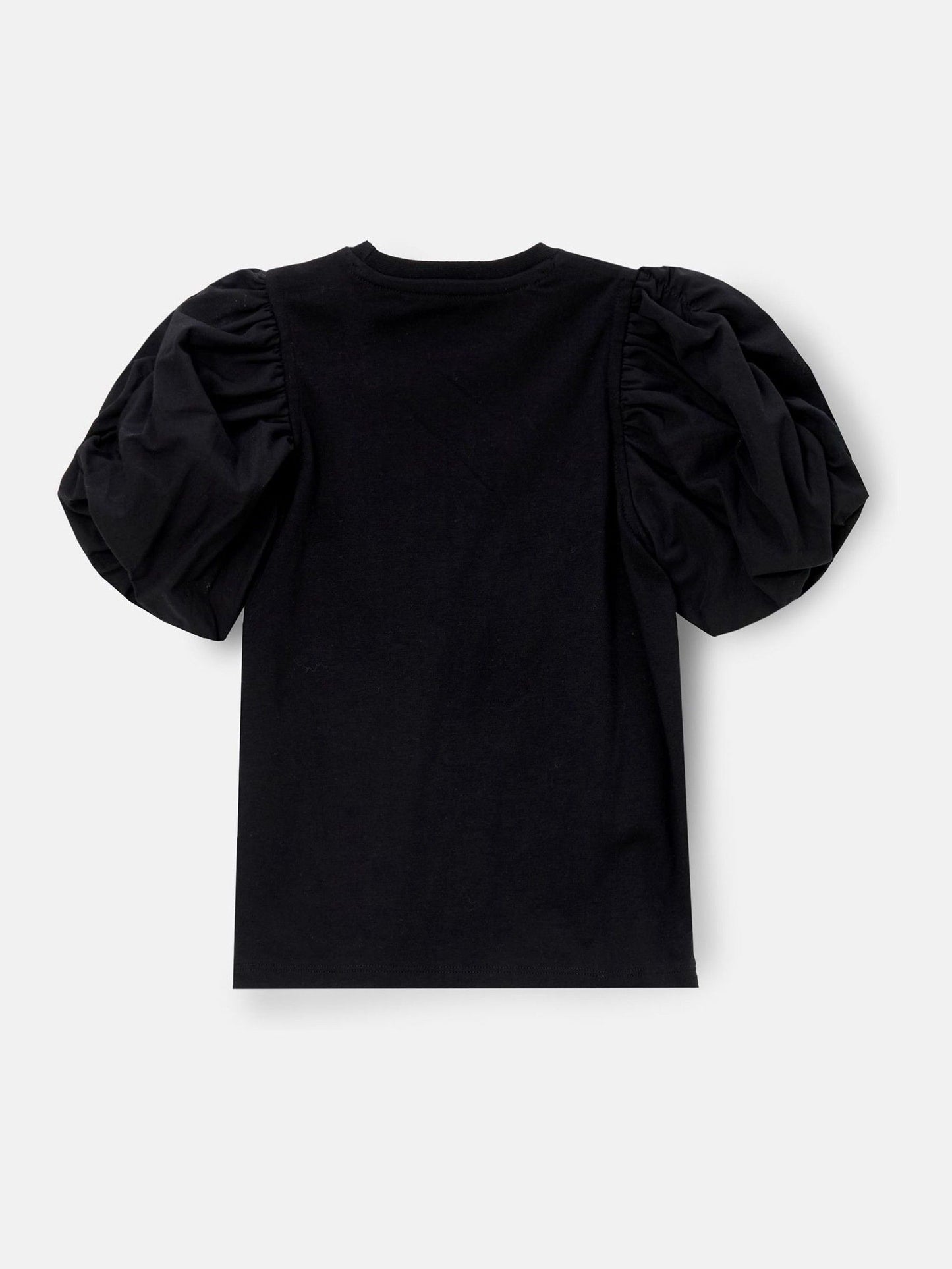 Dsiney Kidz - Angel & Rocket Black Eve Ruffle Heart Puff Sleeve T-Shirt image 6