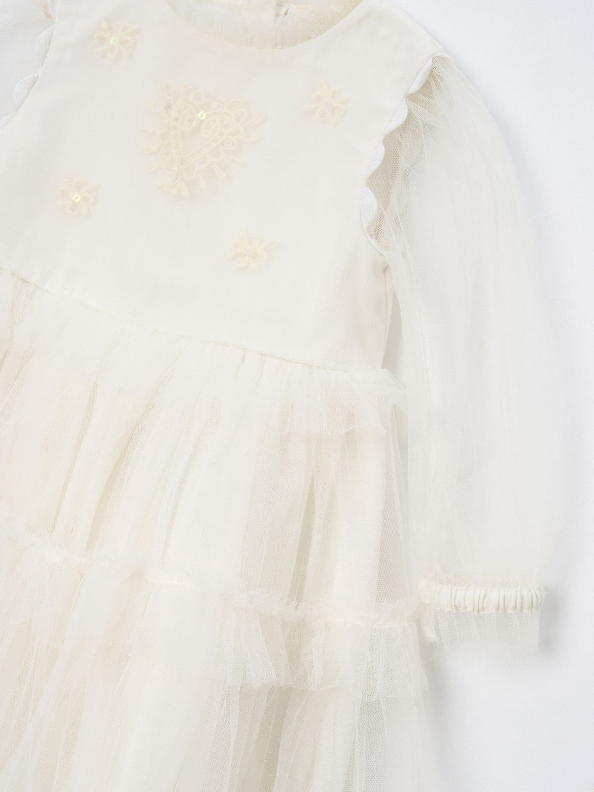 Dsiney Kidz - Angel & Rocket Natural Beau Embroidered Boho Dress image 5