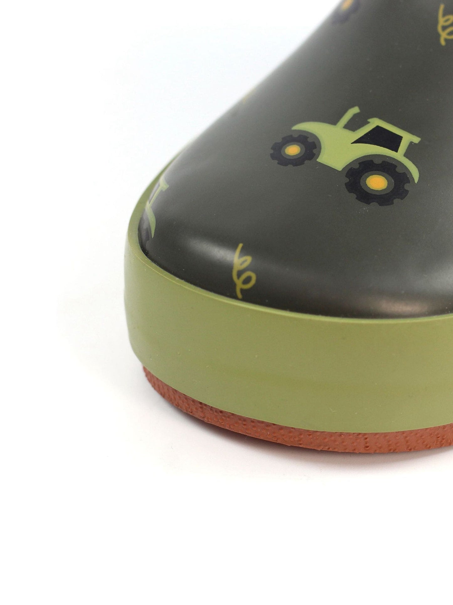 Lazy Dogz Green Tractor Design Wellingtons image 7