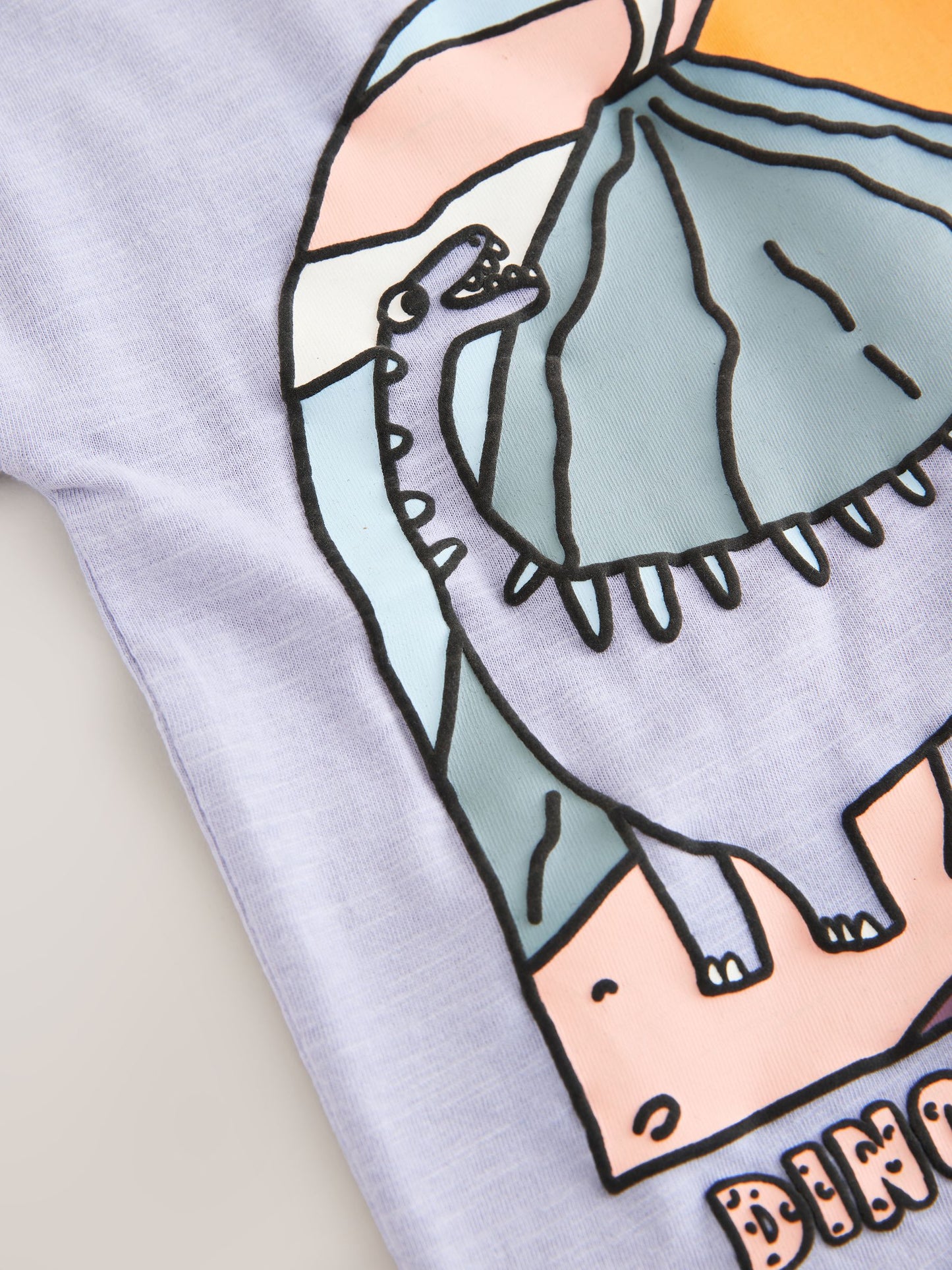 Dsiney Kidz - Purple Dinosaur Short Sleeve Graphic T-Shirt (3mths-7yrs) image 7