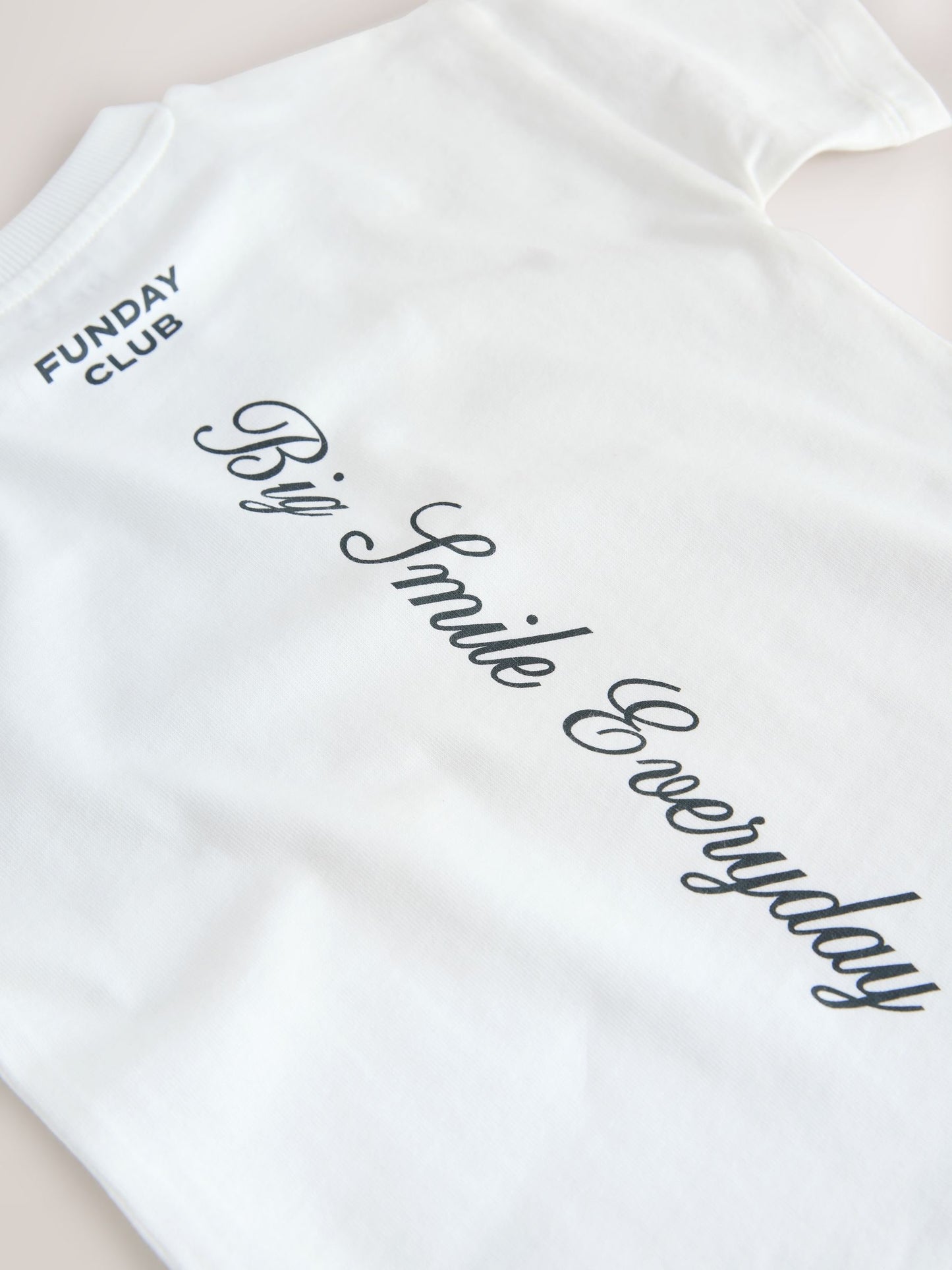 Dsiney Kidz - White Slogan Short Sleeve Graphic T-Shirts 3 Pack (3mths-7yrs) image 8