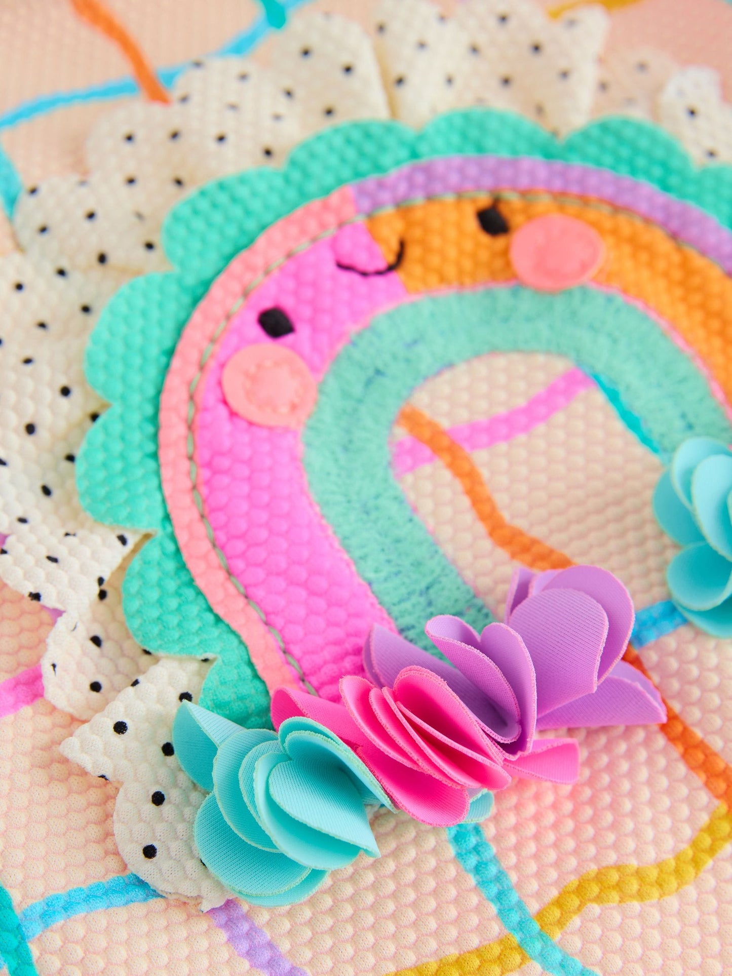 Rainbow Check Frill Leg Swimsuit (3mths-7yrs) image 8