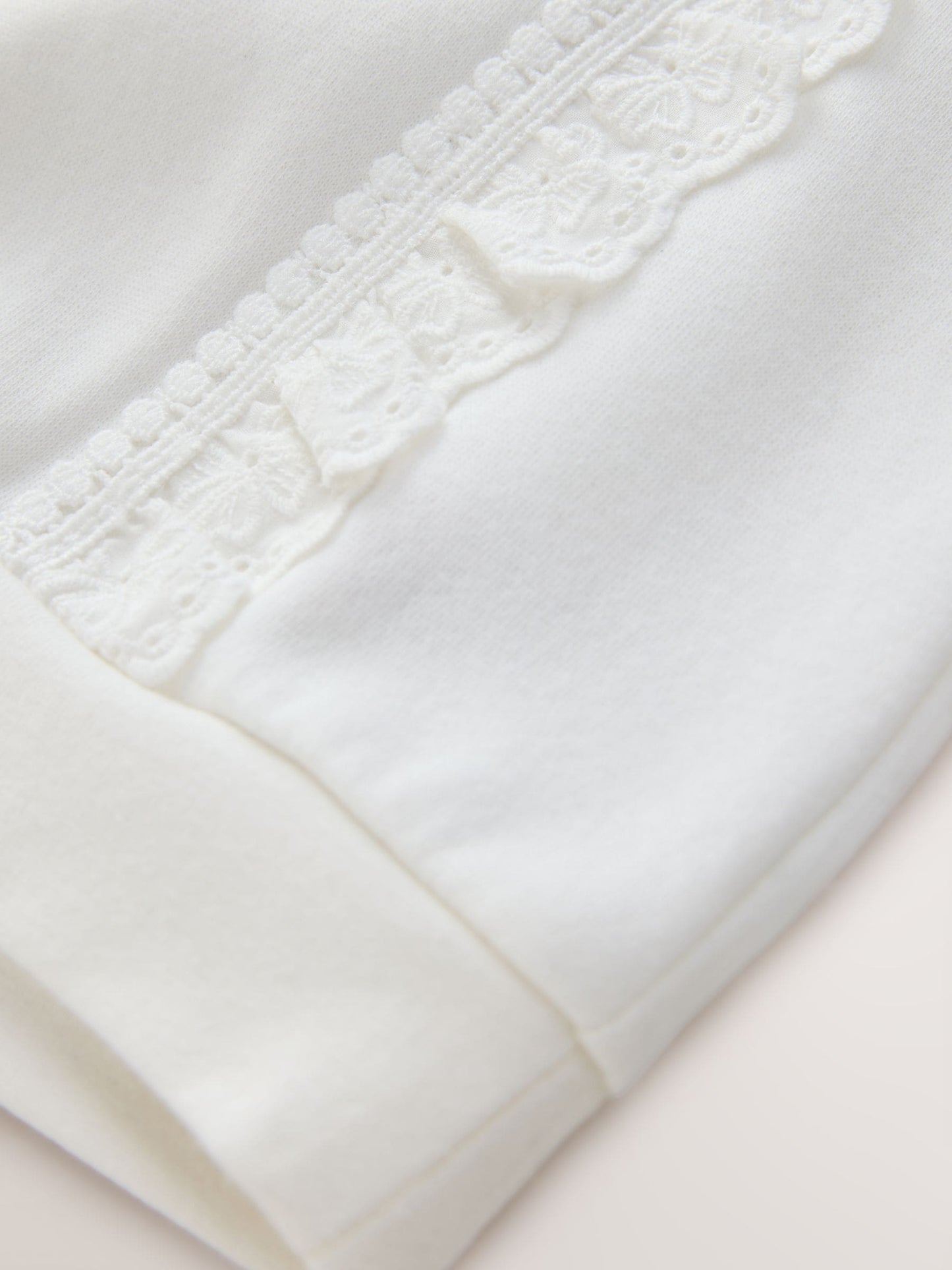Baker by Ted Baker Cream 2 Piece Lace Trim Sweater & Joggers Set image 9