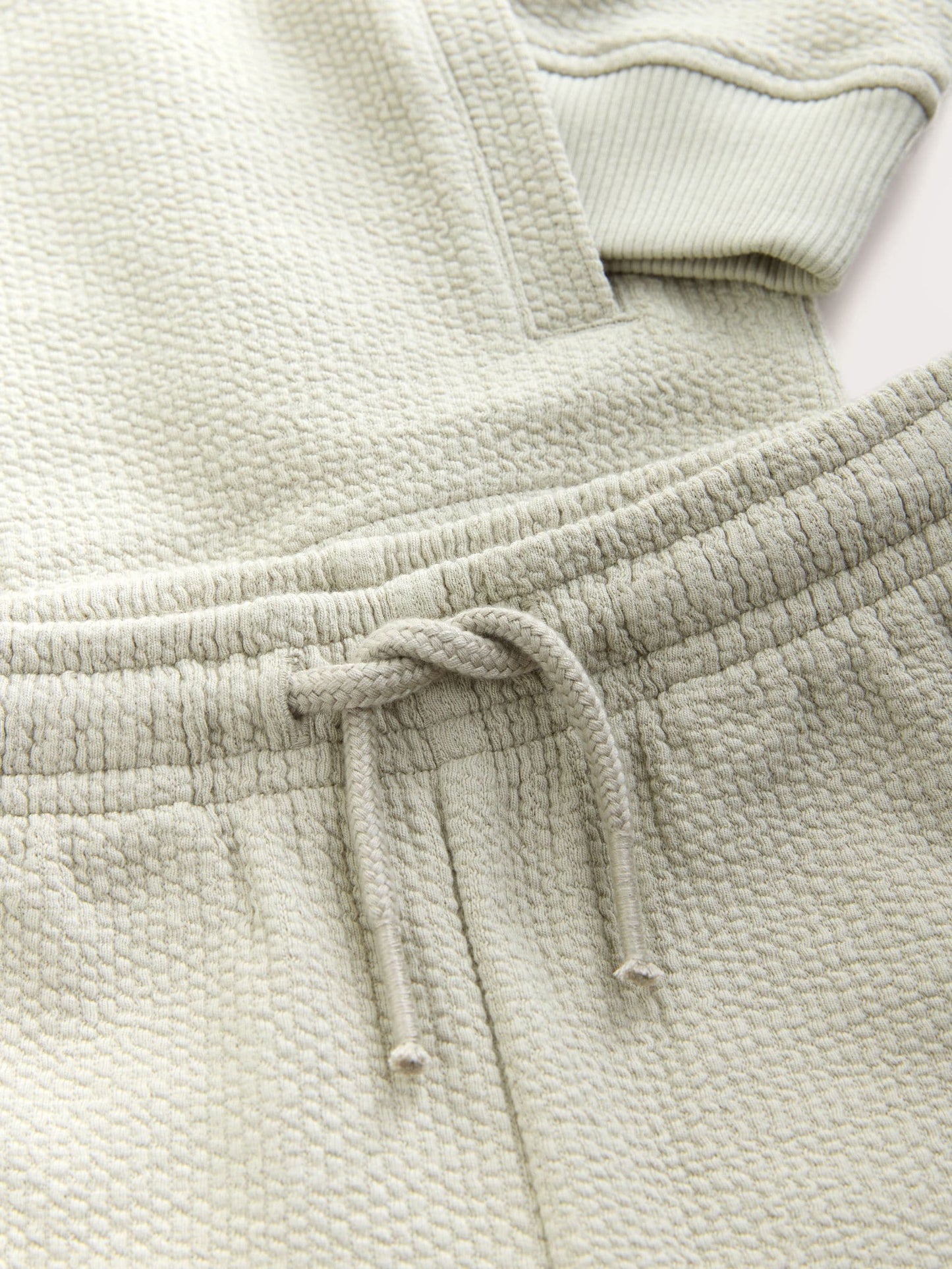 Sage Green Jersey Bomber and Shorts Set (3mths-7yrs) image 8