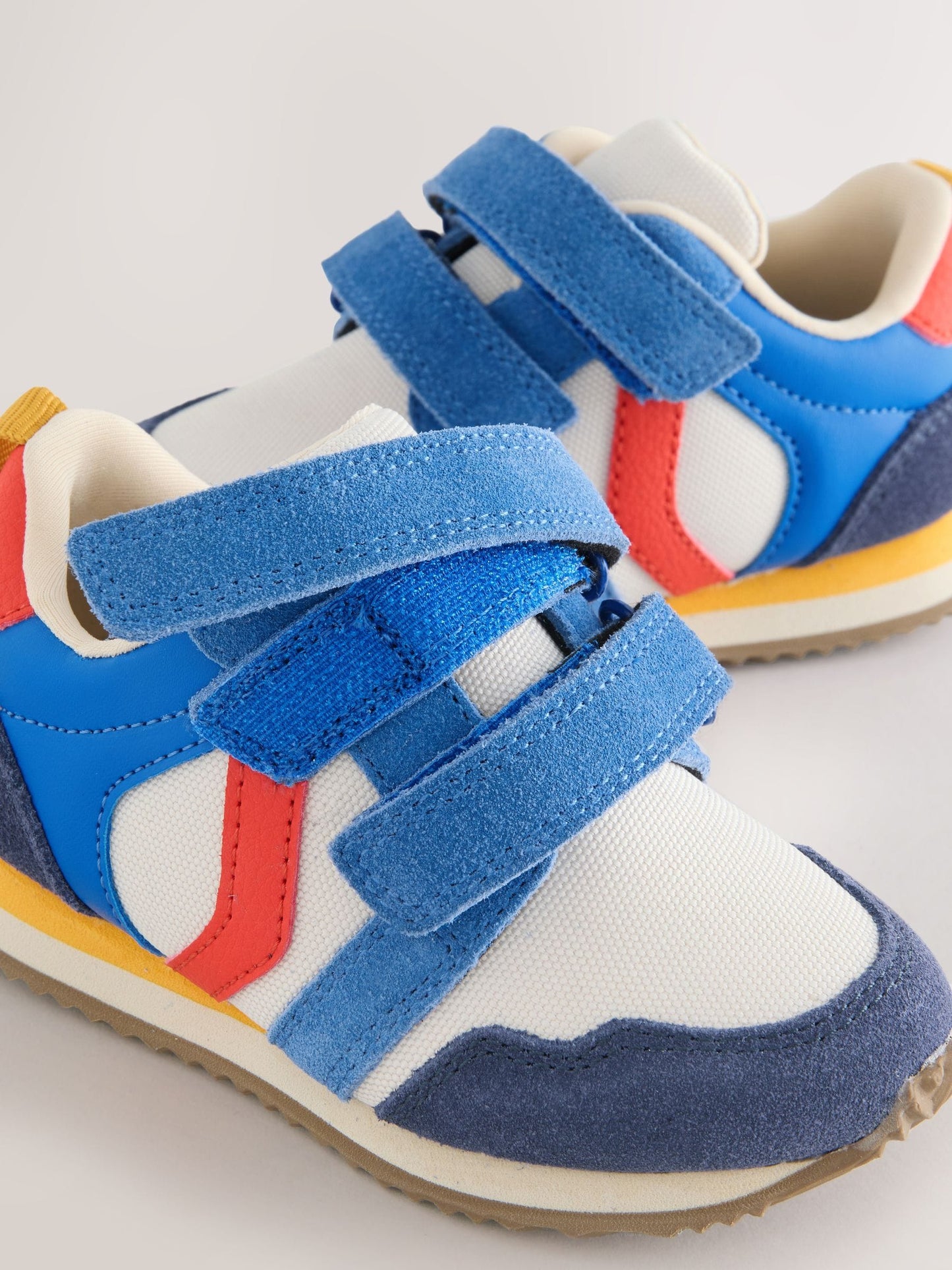 Colourblock Standard Fit (F) Two Strap Touch Fastening Trainers image 10