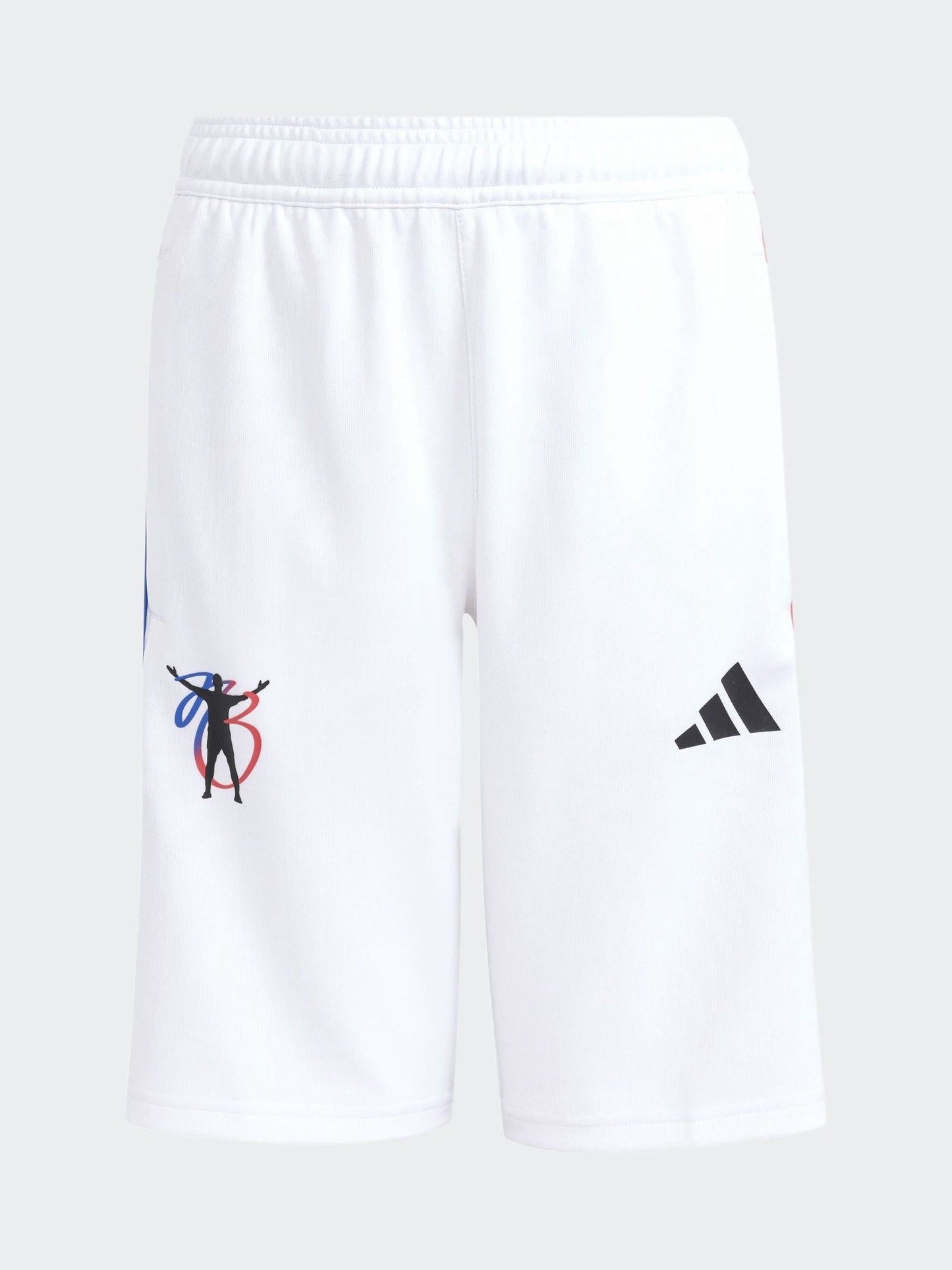 Dsiney Kidz - adidas White Jude Bellingham Training Shorts image 6
