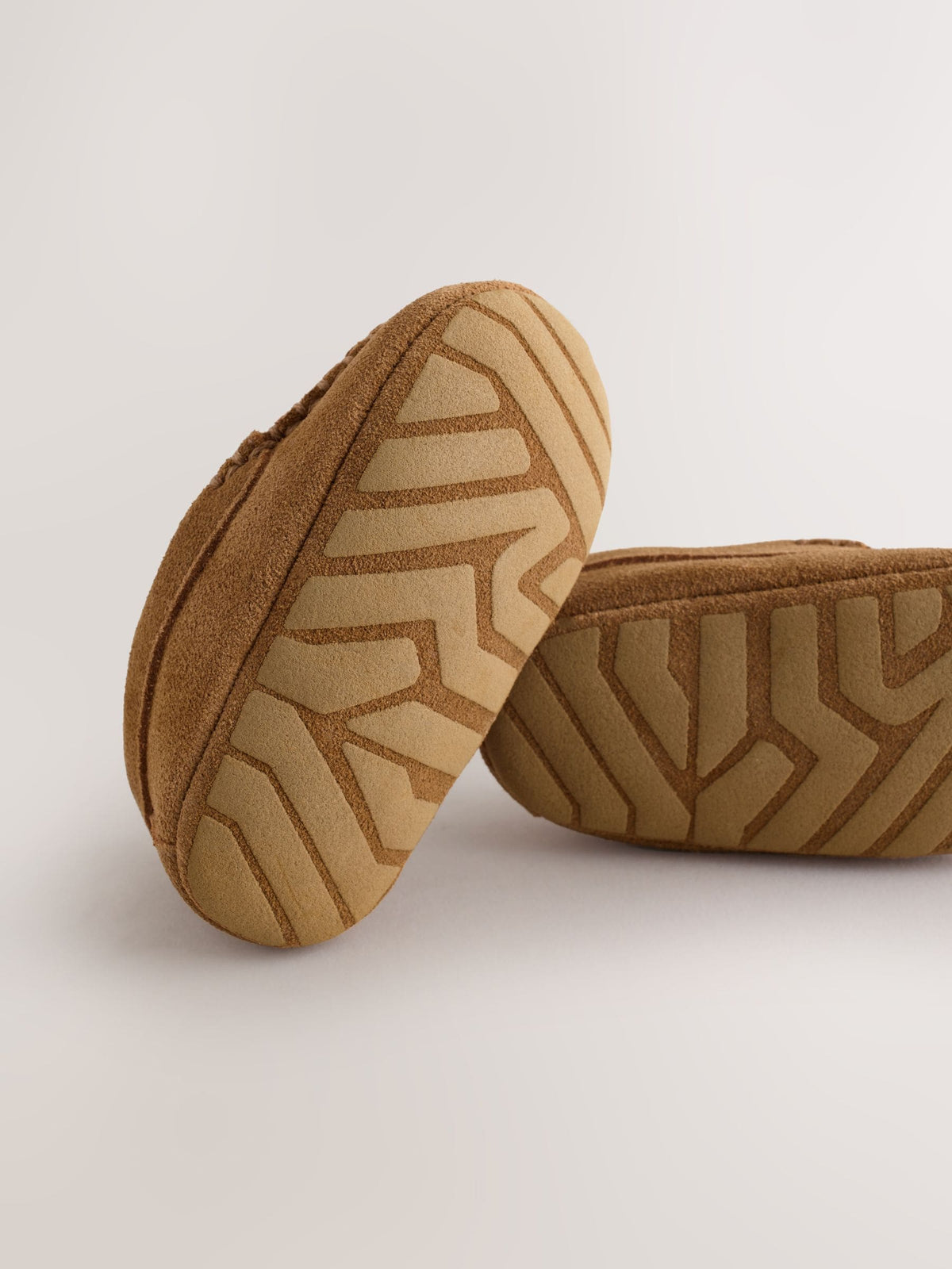 Dsiney Kidz - Tan Brown Baby Suede Shoes (0-2mths) image 5