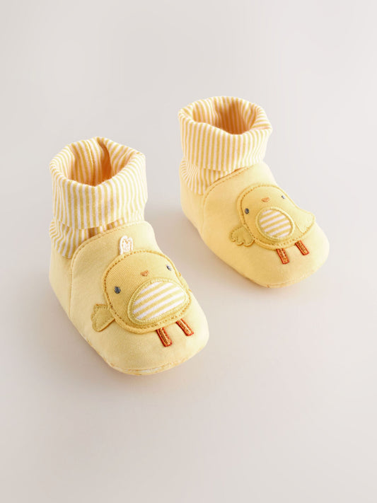 Yellow Chick Farm Sock Top Baby Shoes (0-18mths) image 2